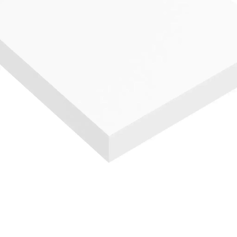 Floating Wall Shelf White 60x23.5x3.8 cm MDF