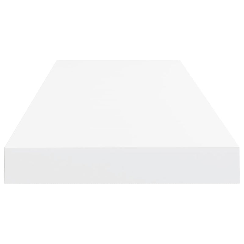 vidaXL Floating Wall Shelves 4 pcs White 80x23.5x3.8 cm MDF