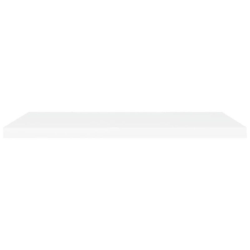 vidaXL Floating Wall Shelves 4 pcs White 90x23.5x3.8 cm MDF
