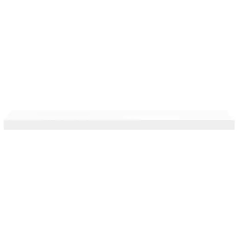 Floating Wall Shelves 4 pcs White 90x23.5x3.8 cm MDF