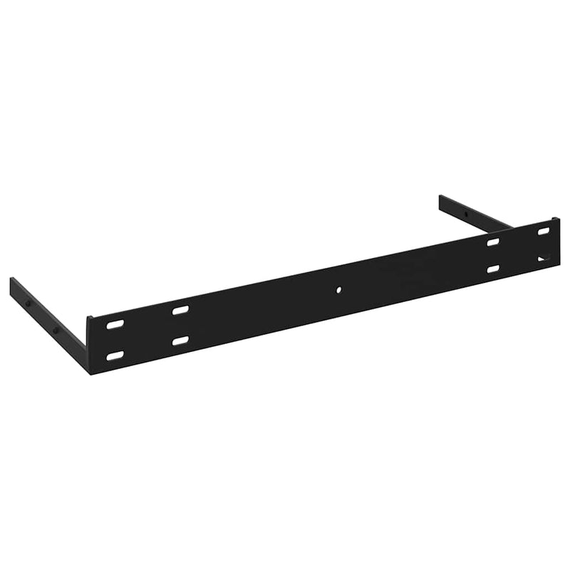 vidaXL Floating Wall Shelf Grey 80x23.5x3.8 cm MDF