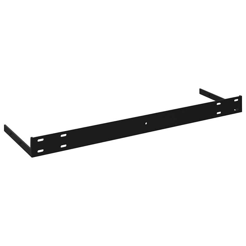 vidaXL Floating Wall Shelves 2 pcs Grey 90x23.5x3.8 cm MDF