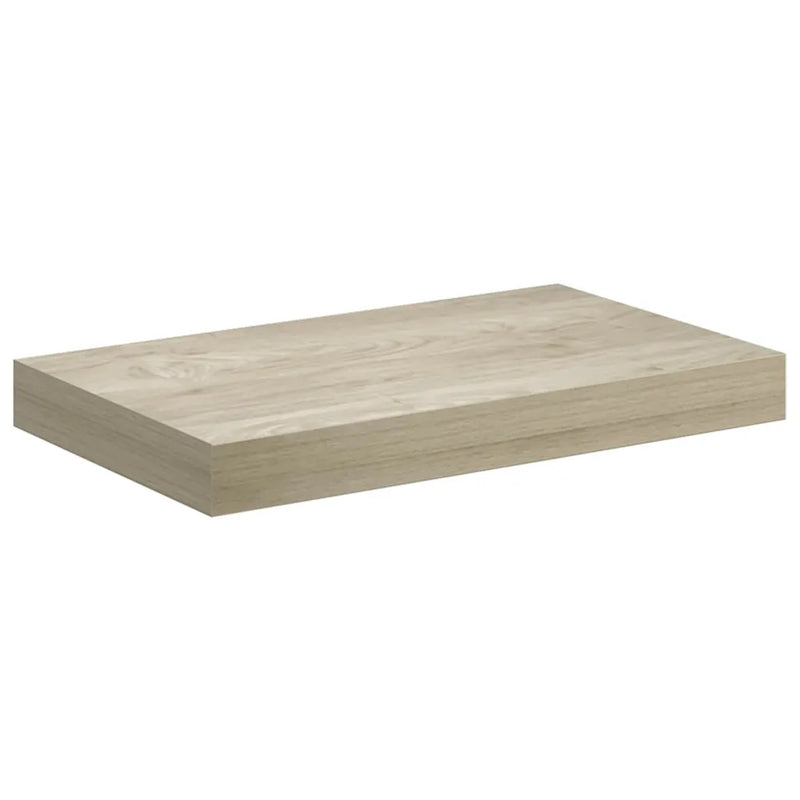Floating Wall Shelves 2 pcs Oak 40x23x3,8 cm MDF