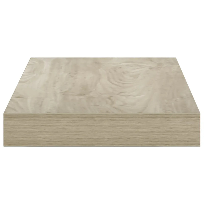 Floating Wall Shelves 2 pcs Oak 40x23x3,8 cm MDF