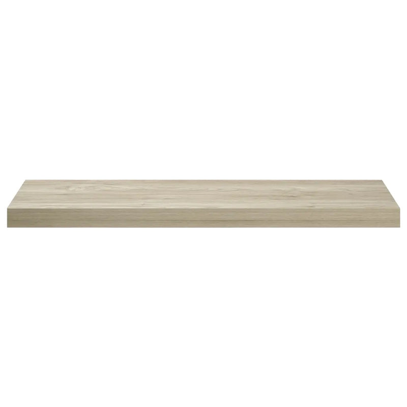 Floating Wall Shelf Oak 80x23.5x3.8 cm MDF
