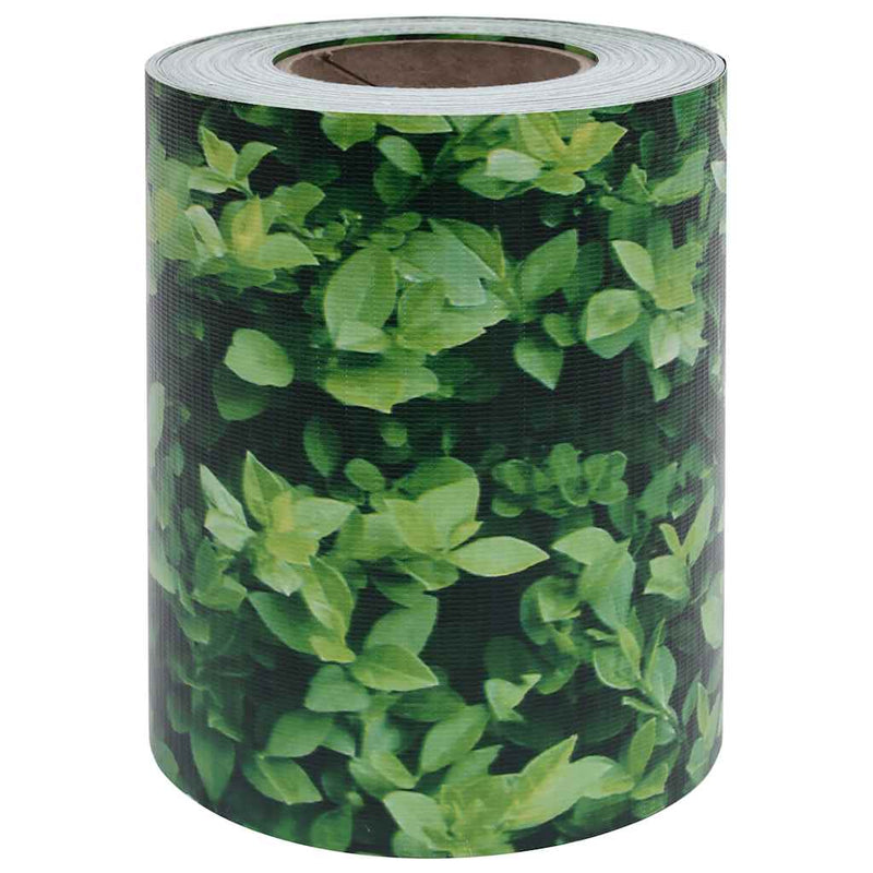 vidaXL Garden Privacy Screen PVC 35x0.19 m Green