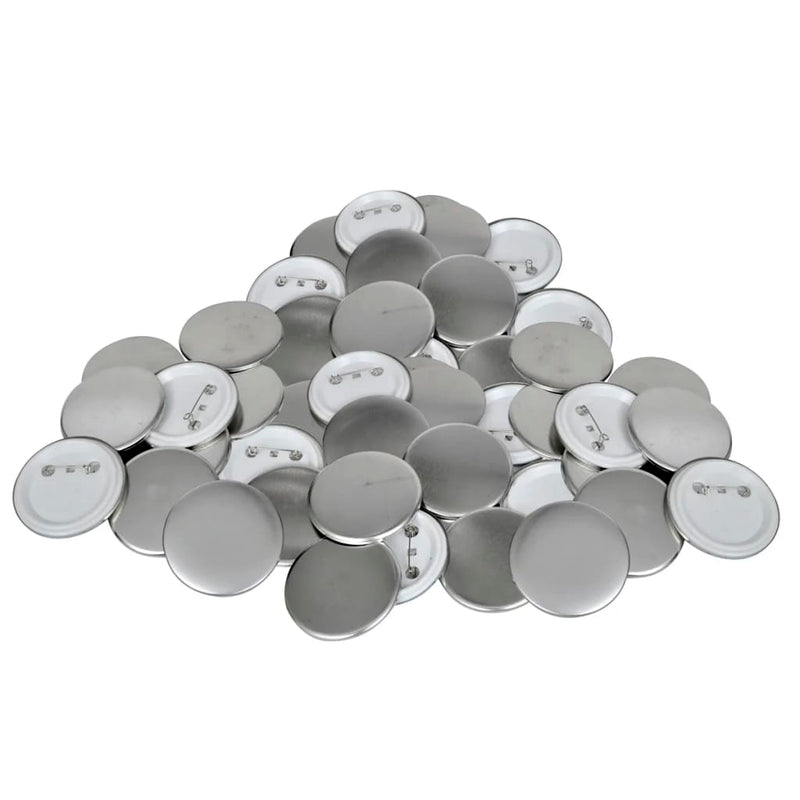 vidaXL Badge Button Maker with 500 pcs Pinback Button Parts 58 mm