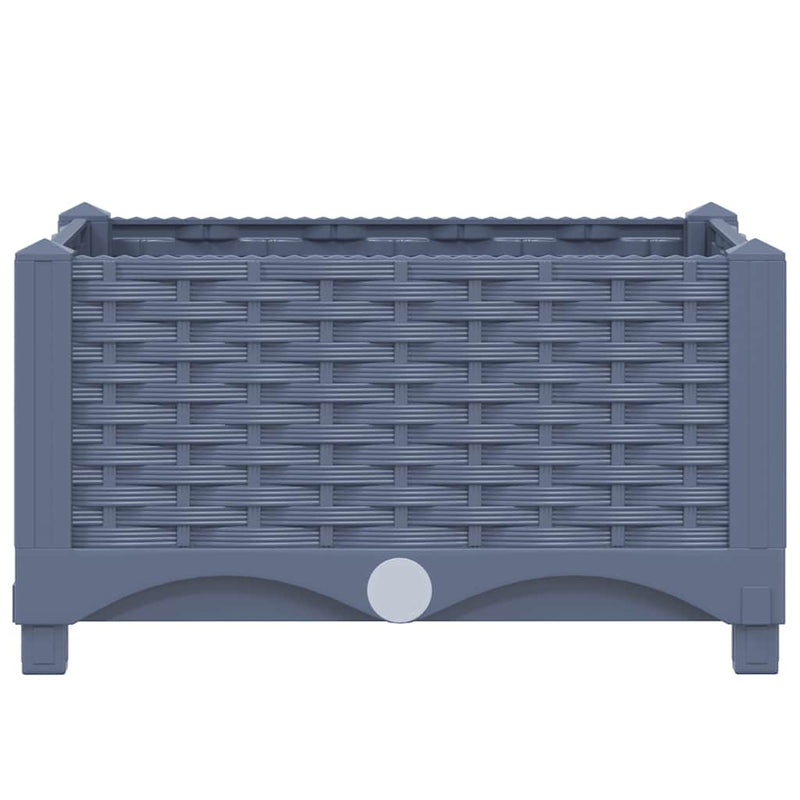 vidaXL Raised Bed 40x40x23 cm Polypropylene