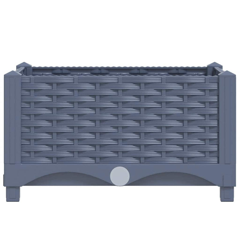 vidaXL Raised Bed 40x40x23 cm Polypropylene