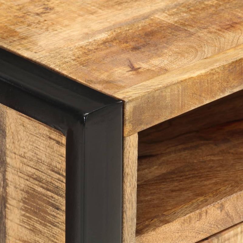 vidaXL Bedside Cabinet 40x35x55 cm Solid Wood Mango