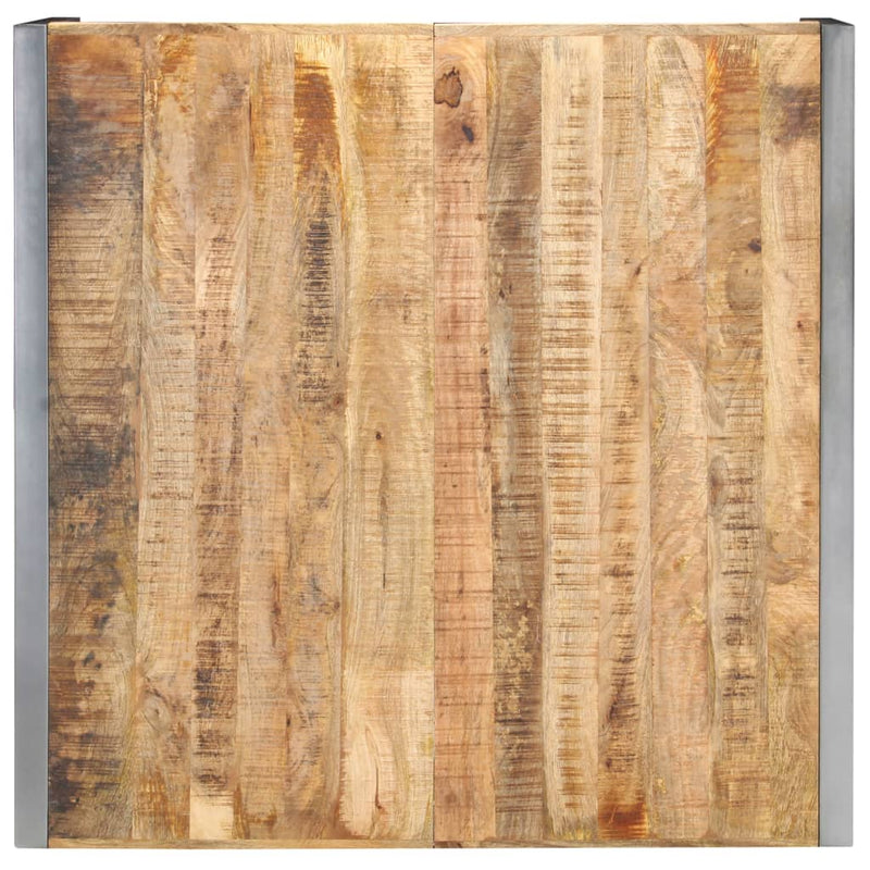 vidaXL Coffee Table 120x120x40 cm Solid Wood Mango