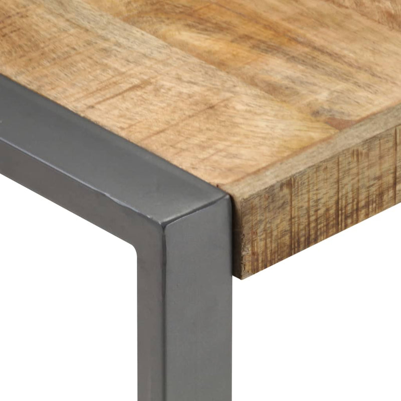 vidaXL Coffee Table 120x120x40 cm Solid Wood Mango