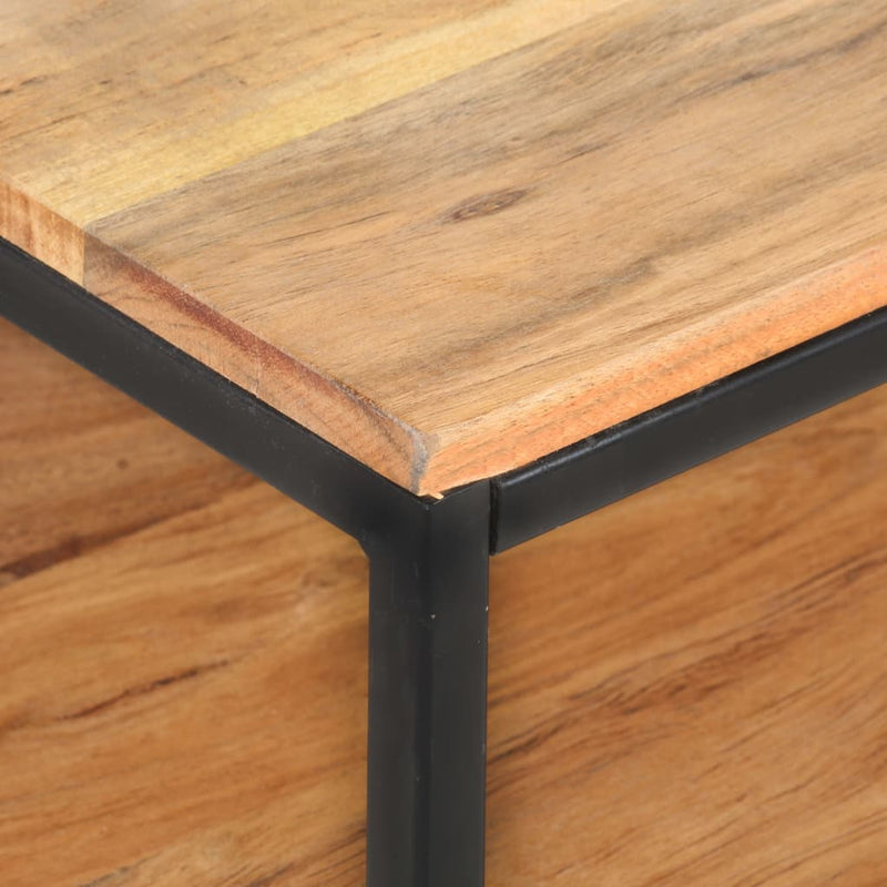 vidaXL TV Cabinet 130x30x45 cm Solid Acacia Wood