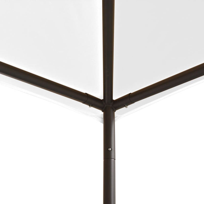 vidaXL Gazebo 3x3x2.9 m White 180 g/m²