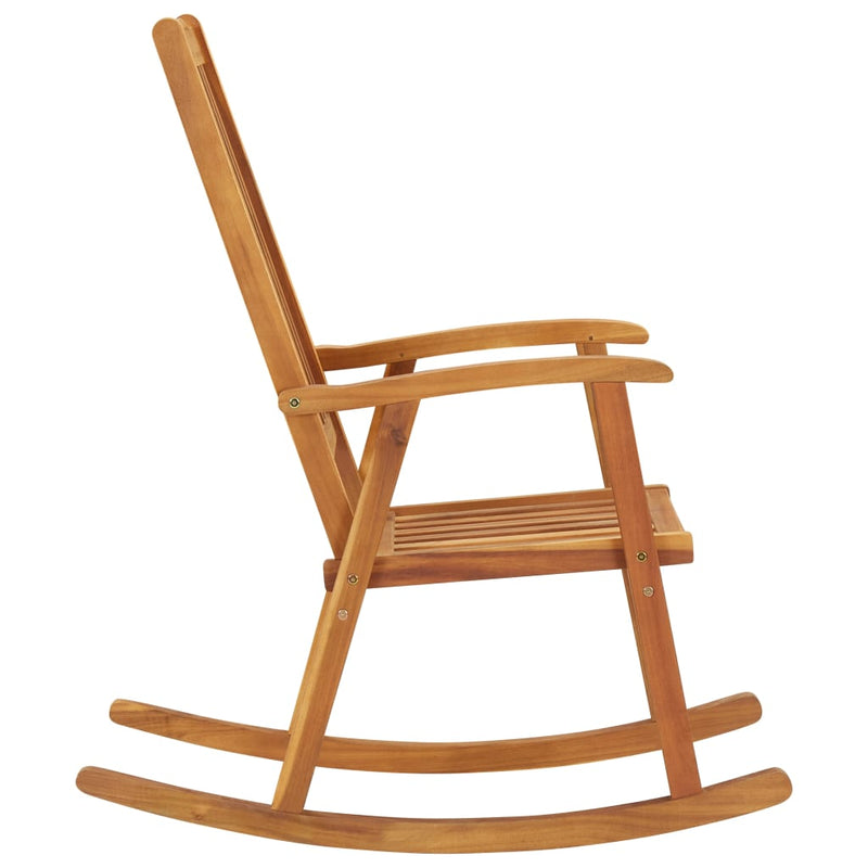 Rocking Chair Solid Acacia Wood