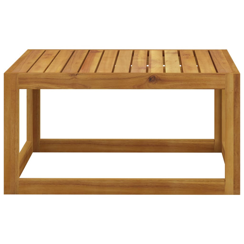 vidaXL 3 Piece Garden Lounge Set with Cushions Solid Acacia Wood