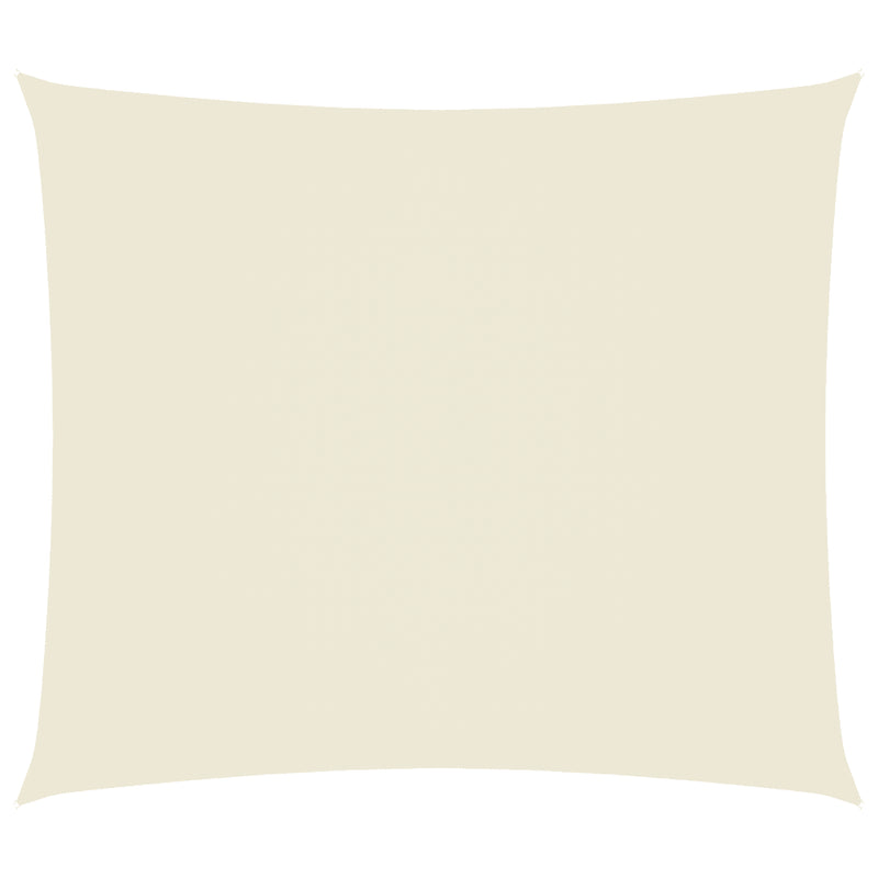 Sunshade Sail Oxford Fabric Rectangular 2x2,5 m Cream