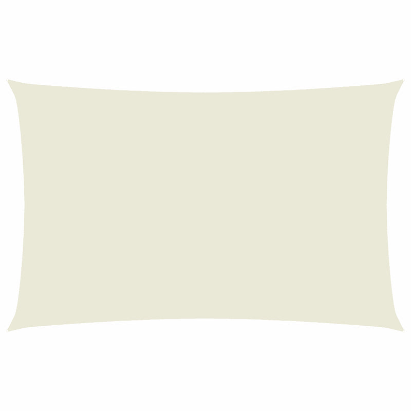 Sunshade Sail Oxford Fabric Rectangular 2x5 m Cream
