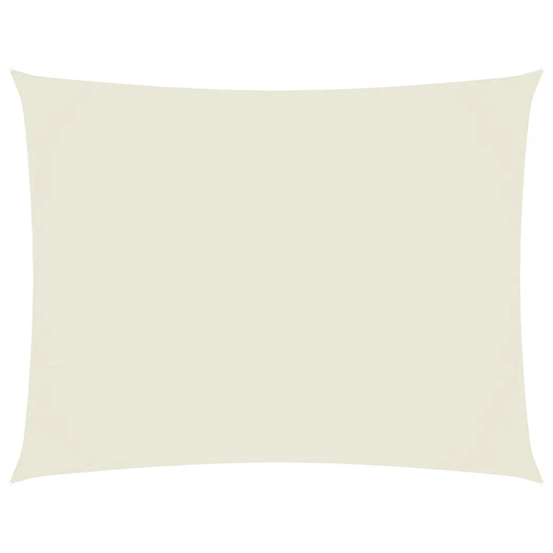Sunshade Sail Oxford Fabric Rectangular 3x4 m Cream