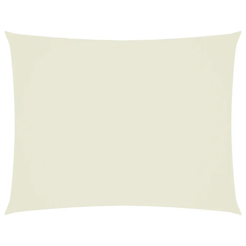 Sunshade Sail Oxford Fabric Rectangular 3x6 m Cream
