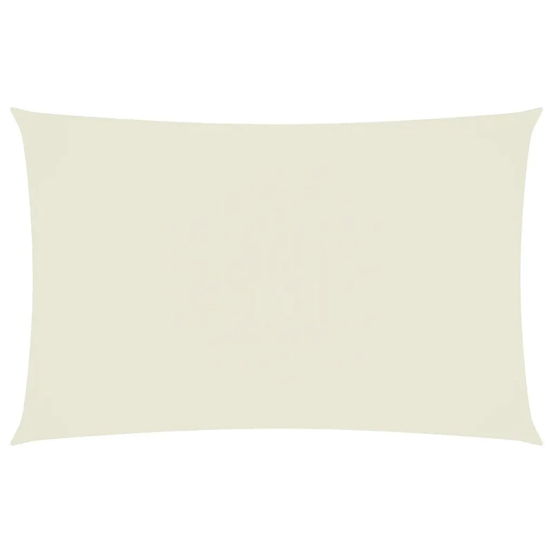 Sunshade Sail Oxford Fabric Rectangular 4x7 m Cream