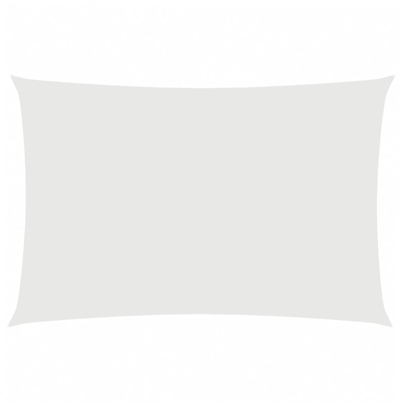 Sunshade Sail Oxford Fabric Rectangular 2x4 m White