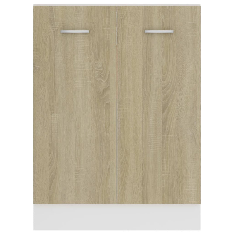 vidaXL Bottom Cabinet Lyon Sonoma Oak 60x46x81.5 cm Engineered Wood