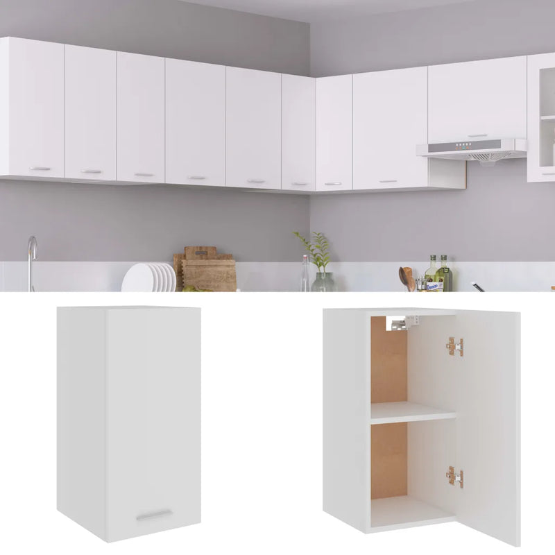 Hanging Cabinet Lyon White 29.5x31x60 cm Engineered Wood