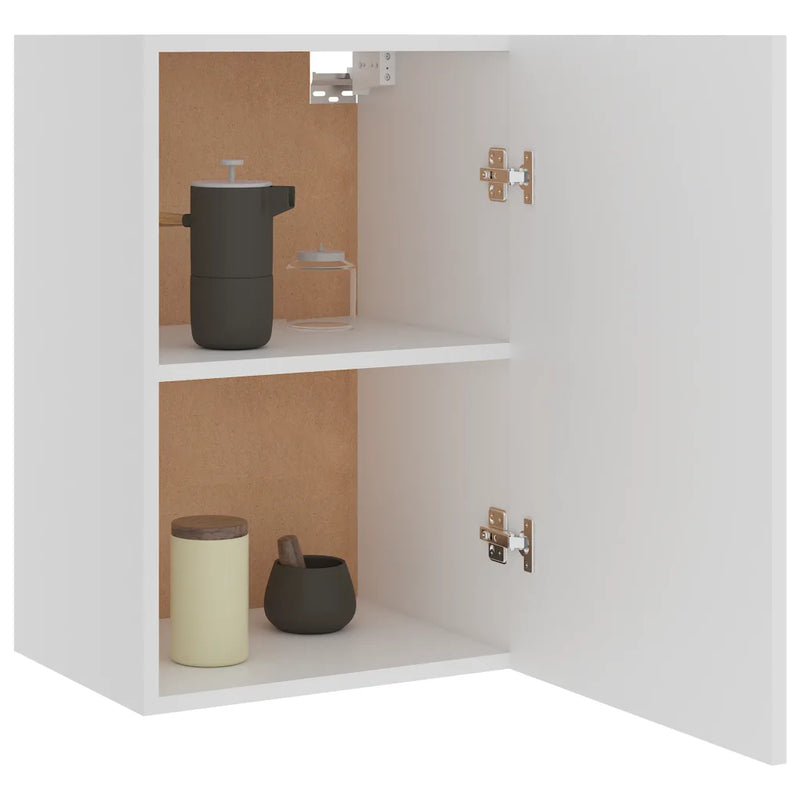 Hanging Cabinet Lyon White 39.5x31x60 cm Engineered Wood