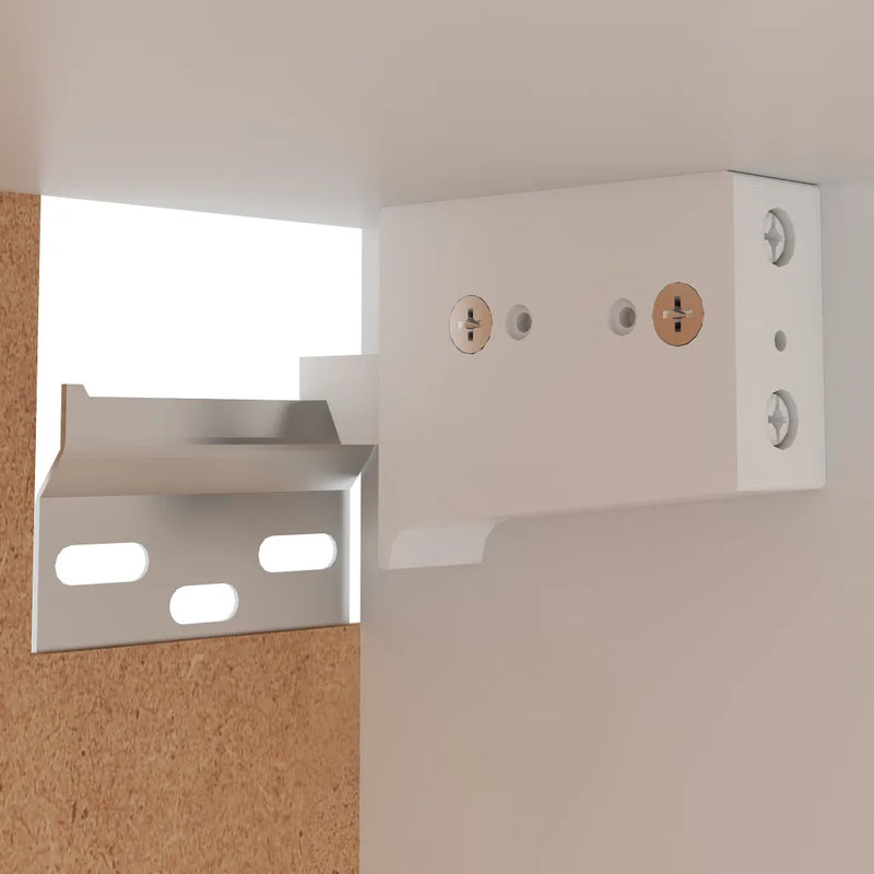 Hanging Cabinet Lyon White 39.5x31x60 cm Engineered Wood
