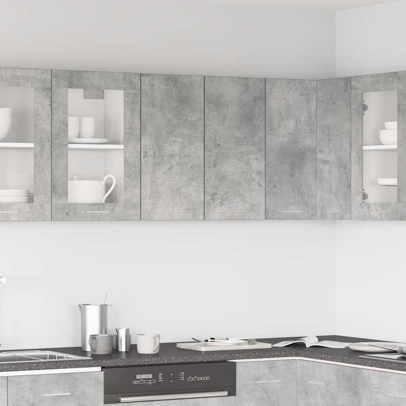 vidaXL Hanging Cabinet Lyon Concrete Grey 60x31x60 cm Engineered Wood