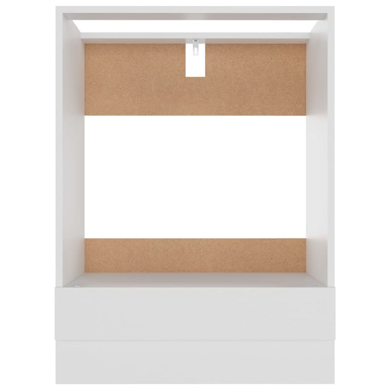 vidaXL Oven Cabinet Lyon White 60x46x81.5 cm Engineered Wood