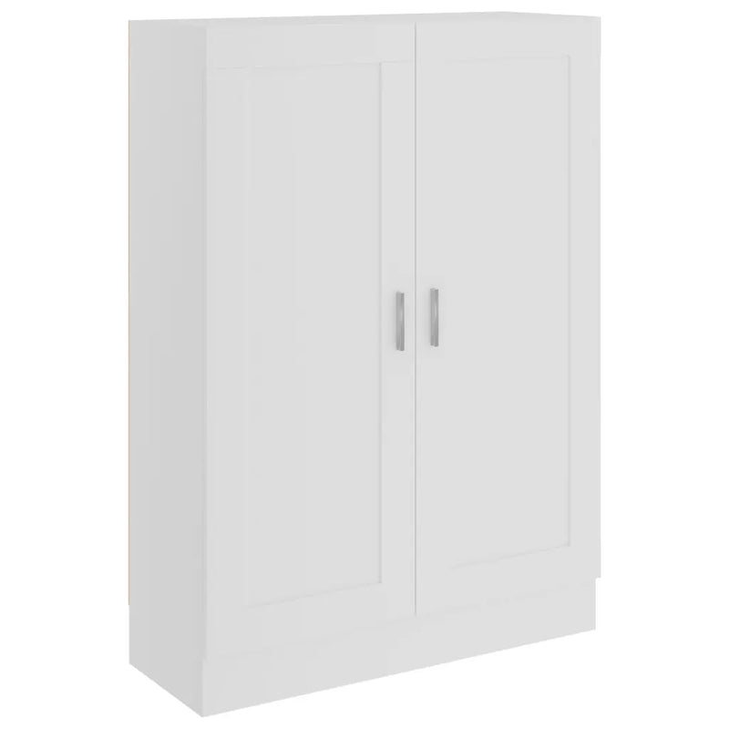 Book Cabinet White 82.5x30.5x115 cm Engineered Wood