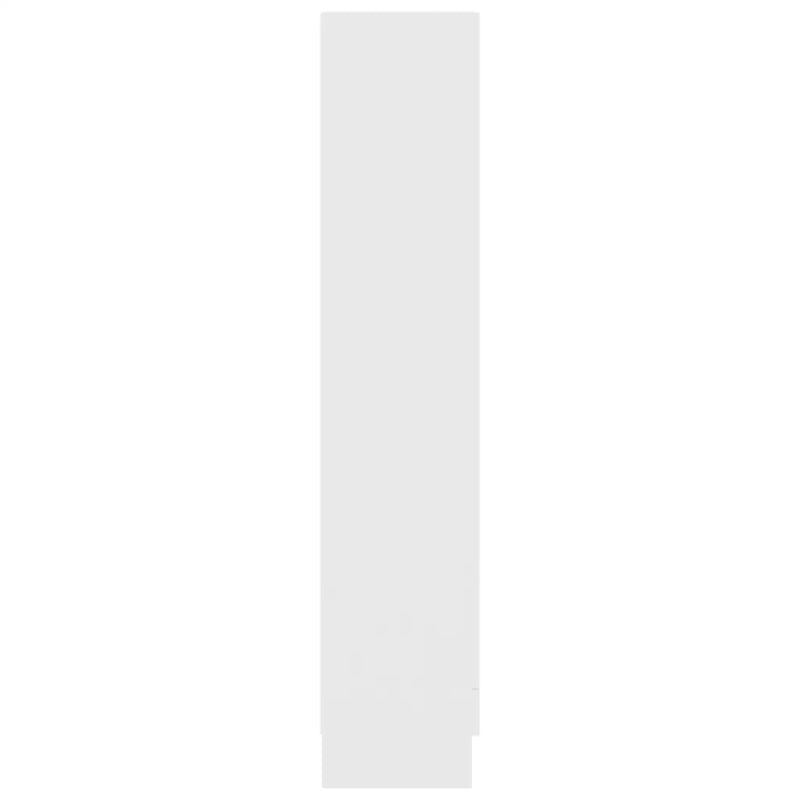 Book Cabinet White 82.5x30.5x150 cm Engineered Wood
