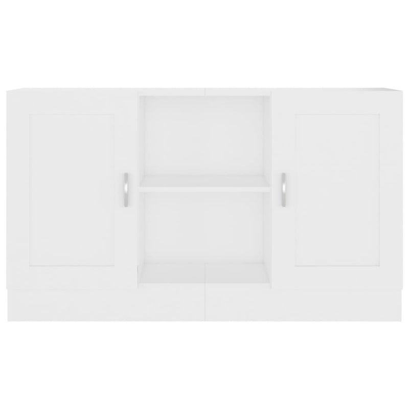 vidaXL Sideboard White 120x30.5x70 cm Engineered Wood