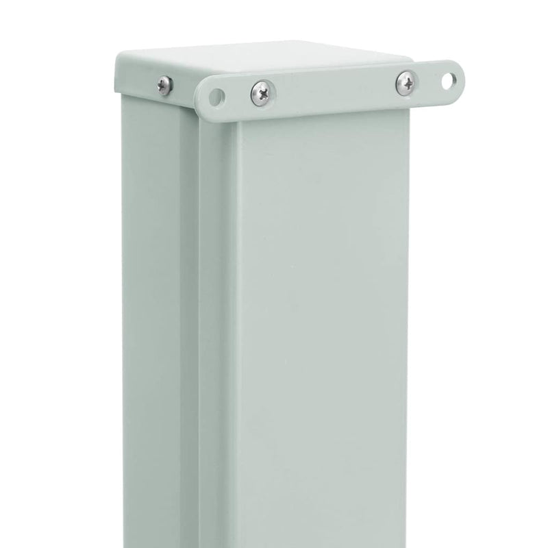 vidaXL Patio Retractable Side Awning 600x160 cm Grey