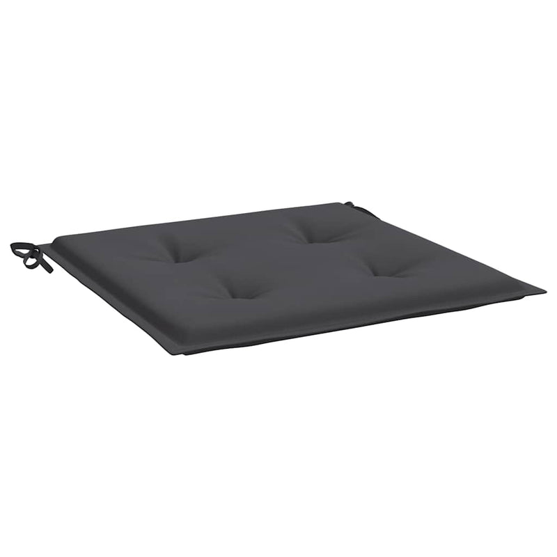 vidaXL Garden Chair Cushions 6 pcs Anthracite 40x40x4 cm Oxford Fabric