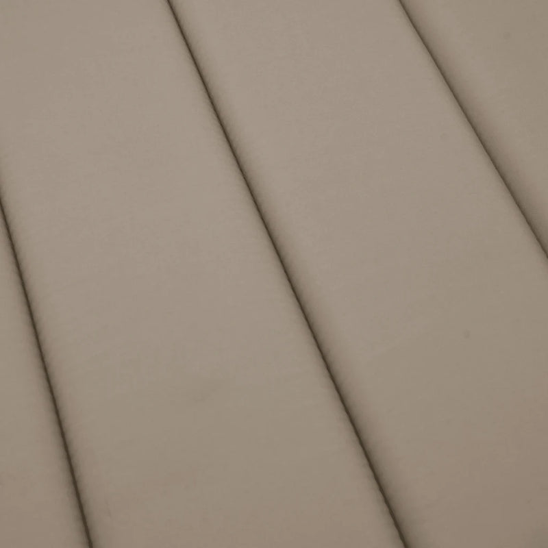 Sun Lounger Cushion Taupe 186x58x4cm Oxford Fabric