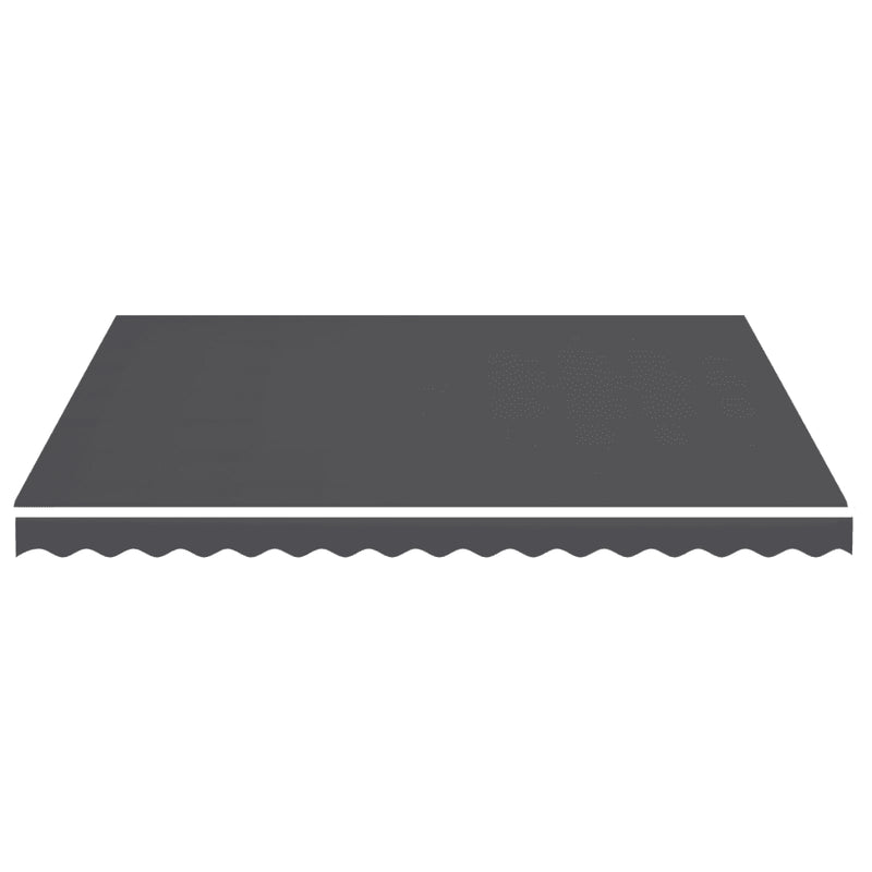 Awning Replacement Fabric Anthracite 4x3.5 m Polyester