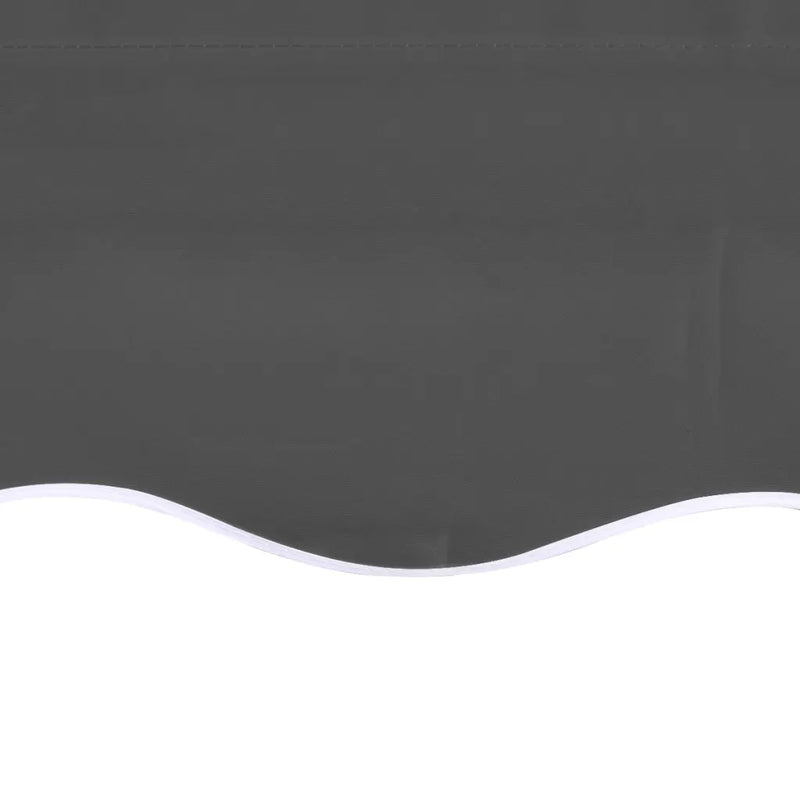 Awning Replacement Fabric Anthracite 4x3.5 m Polyester