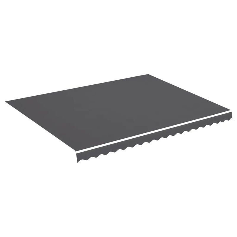 Awning Replacement Fabric Anthracite 450x350 cm Polyester