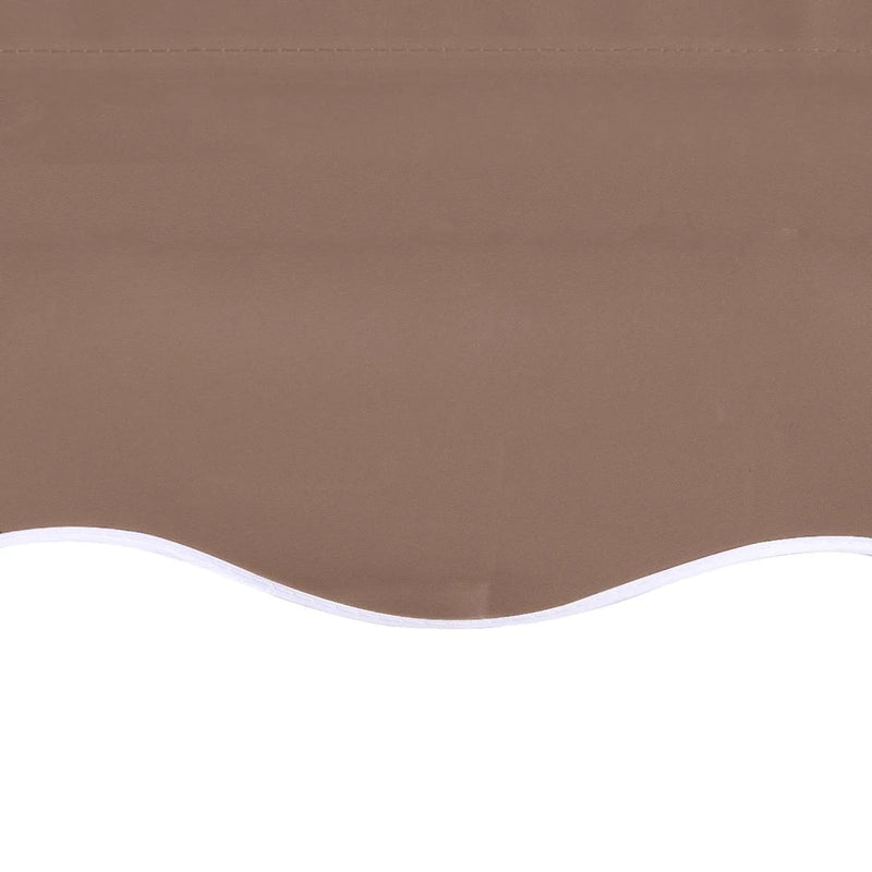 Awning Replacement Fabric Brown 400x350 cm Polyester
