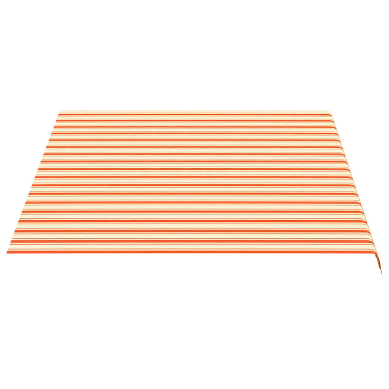 Awning Replacement Fabric Yellow and Orange 400x300 cm Polyester