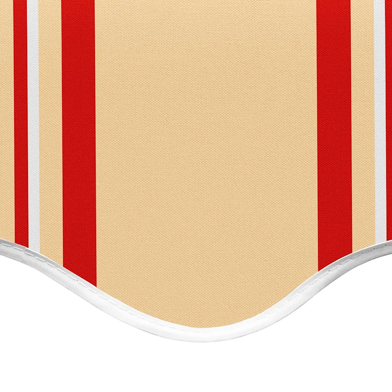 Awning Replacement Fabric Yellow and Orange 400x300 cm Polyester