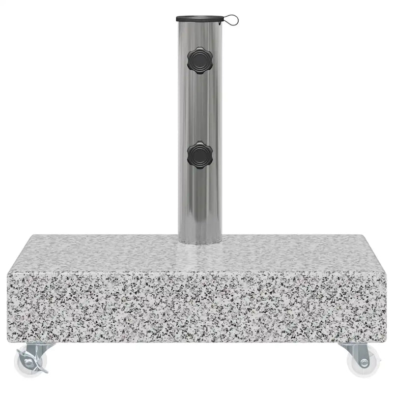 Umbrella Base Light Grey 45x25x8.3 cm Granite