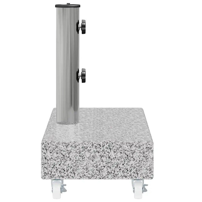 Umbrella Base Light Grey 45x25x8.3 cm Granite