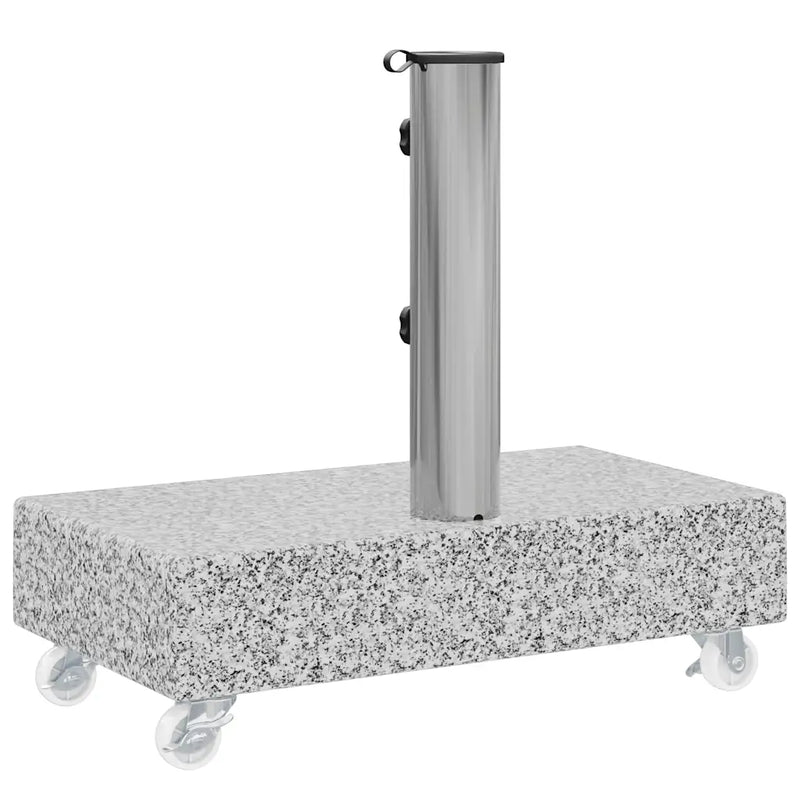 Umbrella Base Light Grey 45x25x8.3 cm Granite