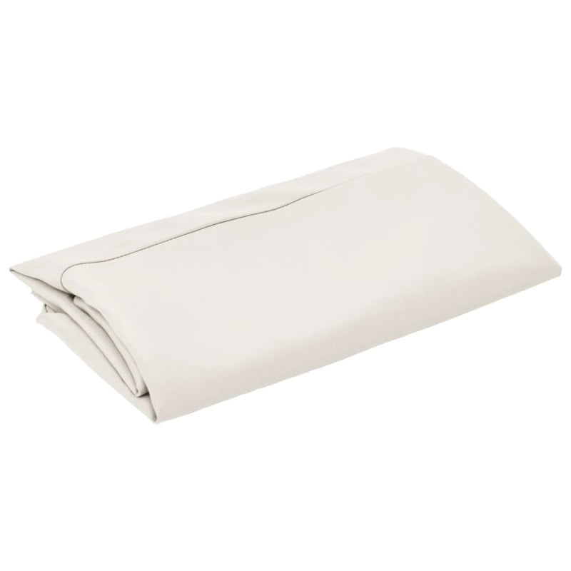 vidaXL Replacement Fabric for Cantilever Umbrella Sand White 350 cm