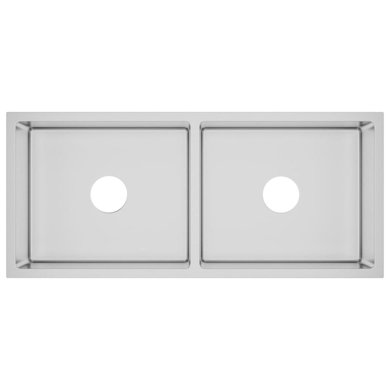 vidaXL Handmade Kitchen Sink Stainless Steel