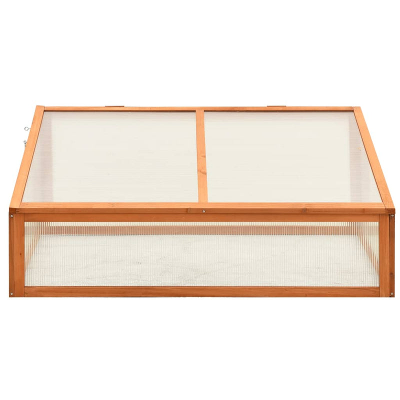 vidaXL Greenhouse 100x65x40 cm Firwood